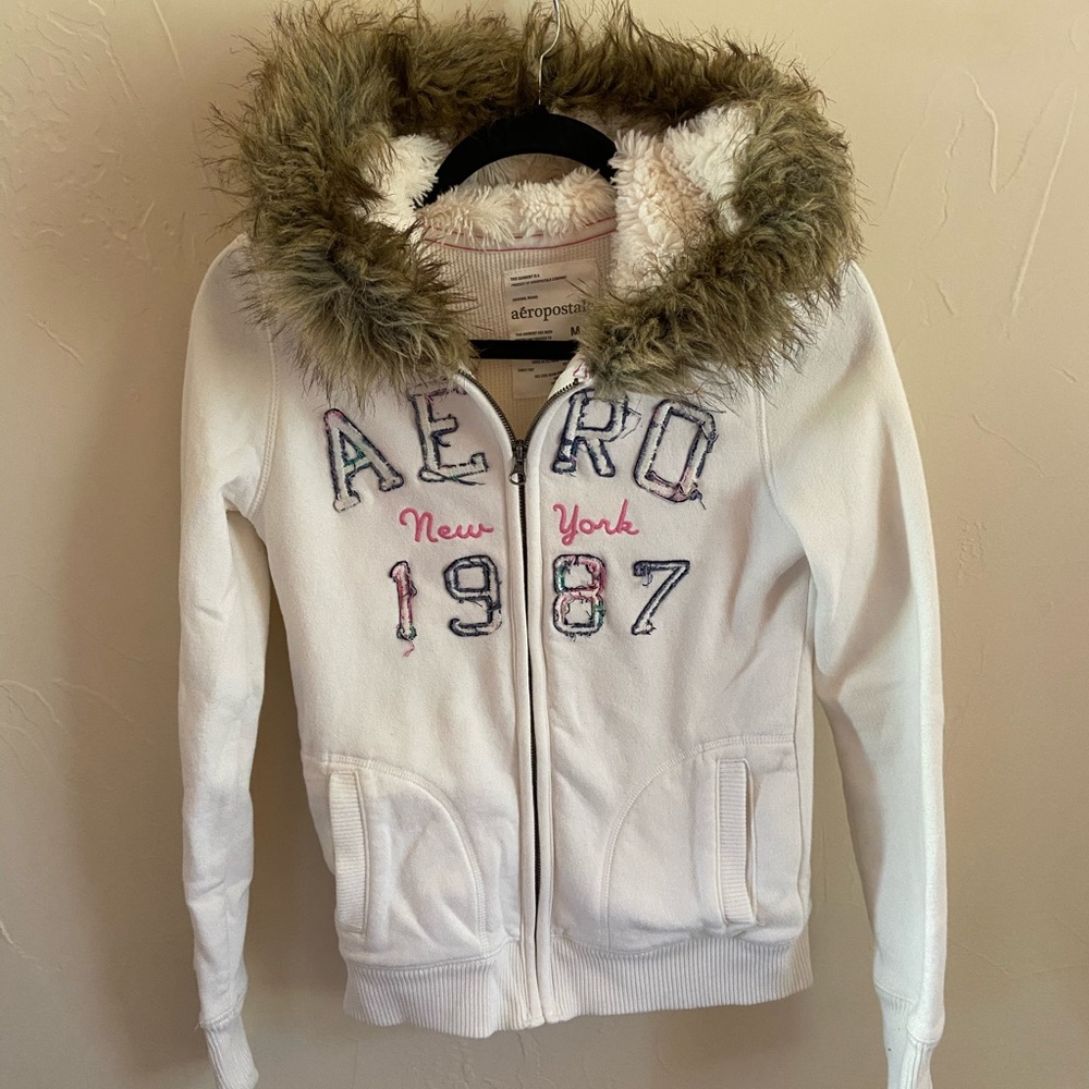 Aeropostale Zip Up Hoodie
